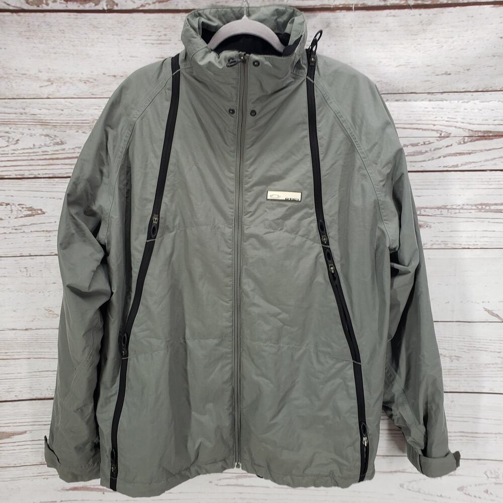 Oakley Nitro Fuel 2 Tactical Field Gear Mountain Division Gray Jacket Large